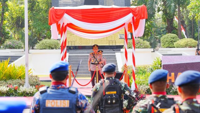 Kapolri Pimpin Upacara Hari Juang Polri, Simbol Dedikasi Polri Untuk Bangsa
