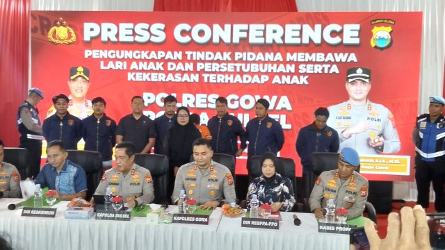 Polres Gowa Lumpuhkan Predator Anak, Diduga Terhubung Kasus Tiga Anak Hilang