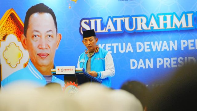 Kapolri Ajak Buruh Bersatu Wujudkan Indonesia Emas 2045