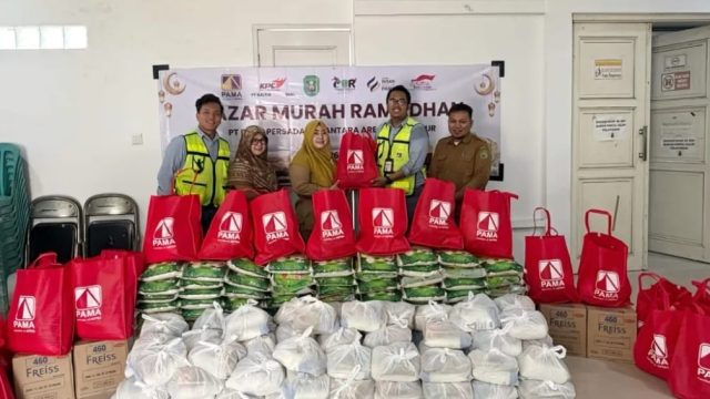 PAMA Kutim Salurkan 1.200 Paket Sembako Ramadan untuk Warga dan Yatim Dhuafa