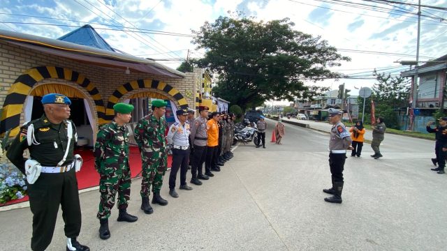 Pos Terpadu Ops Ketupat Mahakam Siaga, Polres Kutim Tekankan “Mudik Aman Keluarga Bahagia”