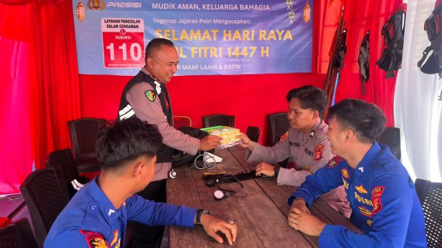 Sidokkes Polres Kutim Pastikan Personel Tetap Bugar, Lakukan Cek Kesehatan dan Berikan Vitamin di Pos Pantai Kenyamukan