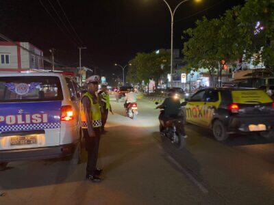 Polres Kutim Perketat Patroli Malam, Balap Liar Jadi Sasaran Utama