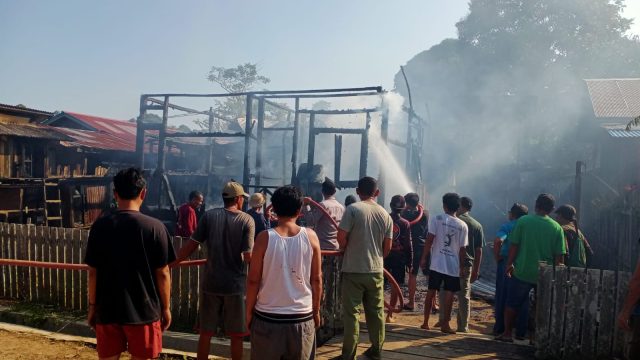 Polisi Tangani Kebakaran Rumah di Mawai Indah, Tidak Ada Korban Jiwa