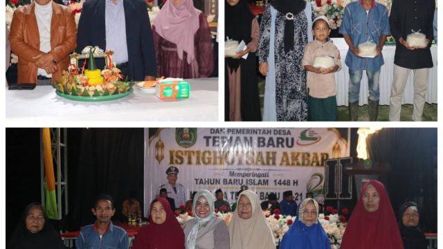 Beras Hasil Panen Kebun Sendiri, H. Masdari Kidang Salurkan Zakat untuk Yatim dan Lansia di Tepian Baru