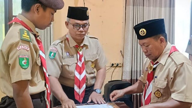 Pengurus Dewan Kerja Cabang (DKC) Kwartir Cabang Gerakan Pramuka Paser secara resmi dilantik.