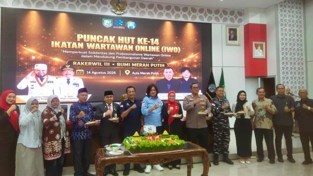 HUT ke-14 IWO, Pemprov Bengkulu Dorong Pers Tetap Beretika di Tengah Derasnya Arus Informasi Digital