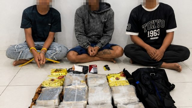 Ditresnarkoba Polda Kaltim Amankan Tiga Pemuda, Sita Sabu Seberat 12,5 Kilogram di Samarinda