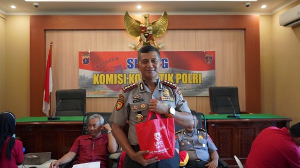 Semarak Hari Jadi ke-75 Humas Polri, Bidhumas Polda Kaltim Gelar Donor Darah