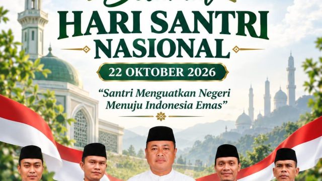 Lapas Kelas IIB Kualasimpang Ucapkan Selamat Hari Santri Nasional 2026 : Santri Menguatkan Negeri Menuju Indonesia Emas