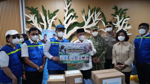 PANGDAM XXII/TAMBUN BUNGAI DAMPINGI MENKES RI CEK FASILITAS KESEHATAN DI PALANGKA RAYA