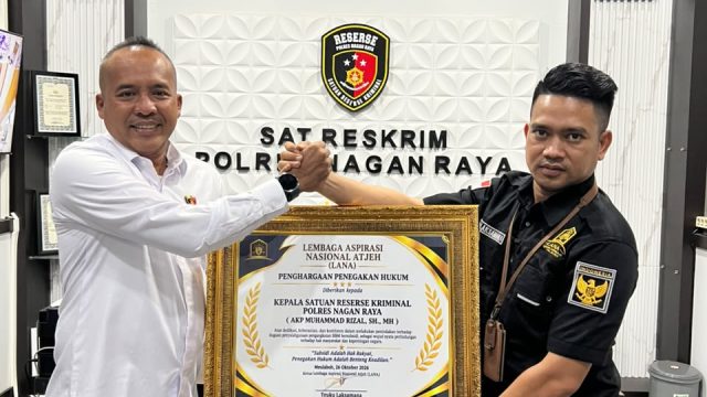 LANA Apresiasi Kasat Reskrim Polres Nagan Raya Atas Pengungkapan Dugaan Penyalahgunaan BBM Bersubsidi