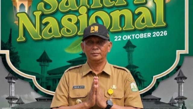 Kepala Dinas PUPR Aceh Timur Muslim ST,M.Si, Ucapkan Selamat Hari Santri Nasional 2026: Santri Menguatkan Negeri Menuju Indonesia Emas